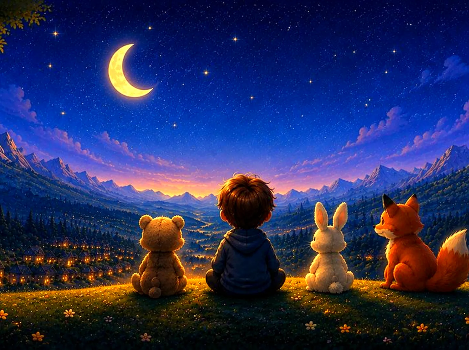 Kids Stories Audio ilustrácia