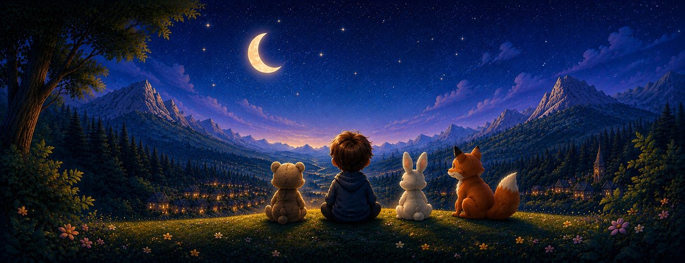 Kids Stories Audio ilustrácia